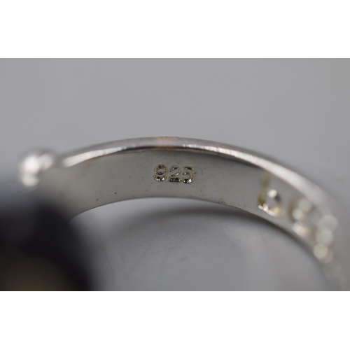 51 - A 925. Silver Pandora 'Bead It' Ring