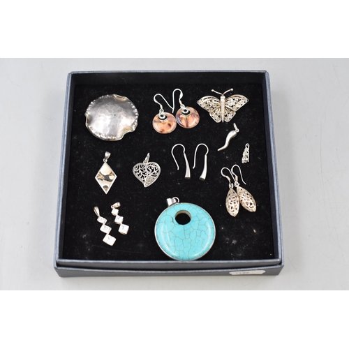 73 - Mixed Selection of Jewellery Items to include Silver