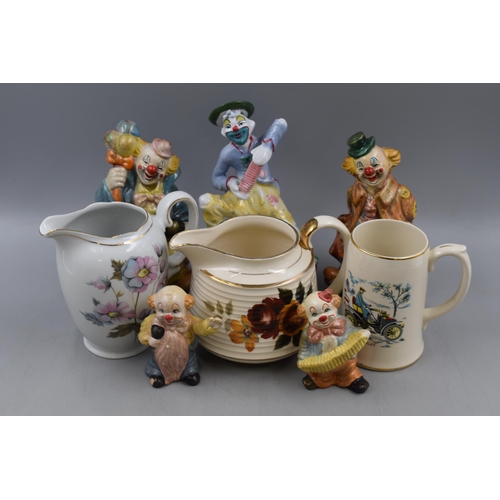 699 - Collection of Ceramics To Include Sadler, Wawel of Poland and a selection of Studio Pottery Clowns