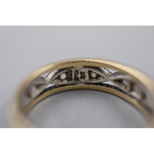 14 - Hallmarked Birmingham 375 (9ct) Gold Band Ring (Size N) Complete with Presentation Box