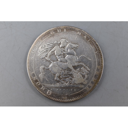 171 - George III 1818 Silver Crown