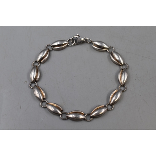 88 - Silver 925 Bracelet Complete with Presentation Box