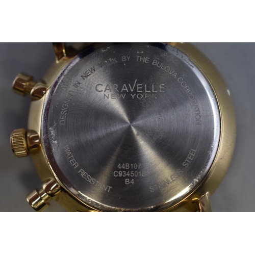 98 - Caravelle of New York by BULOVA Chronograph Gents Watch (Working)