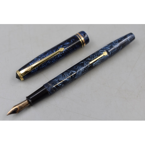 187 - Conway Stewart Fountain Pen with 14ct Gold Nib and Box