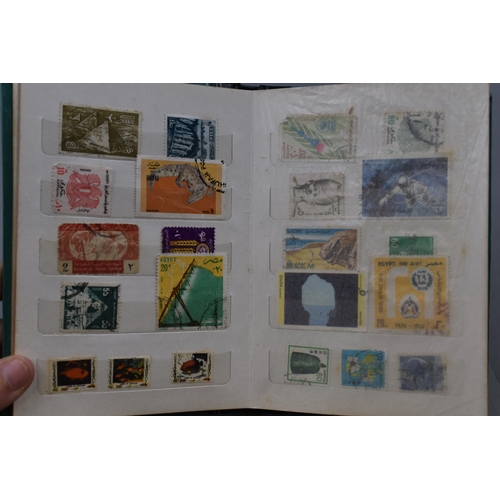 203 - Small Stamp Book Containing Mainly Stamps from Egypt and other