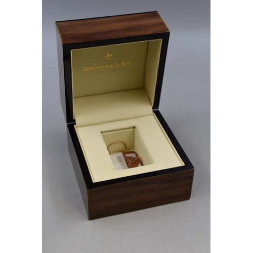 126 - Dreyfuss & Co Watch Presentation Box. Approx. 5.5