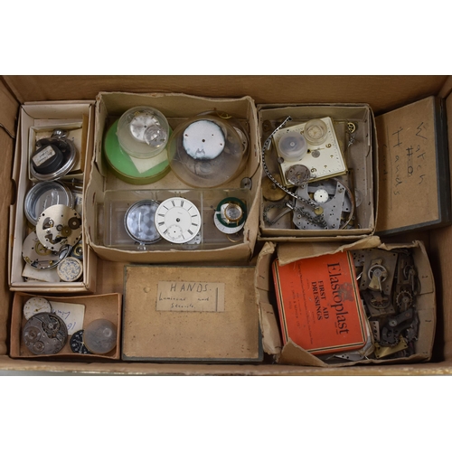 234 - Mixed Selection of Watch and Clock Spares