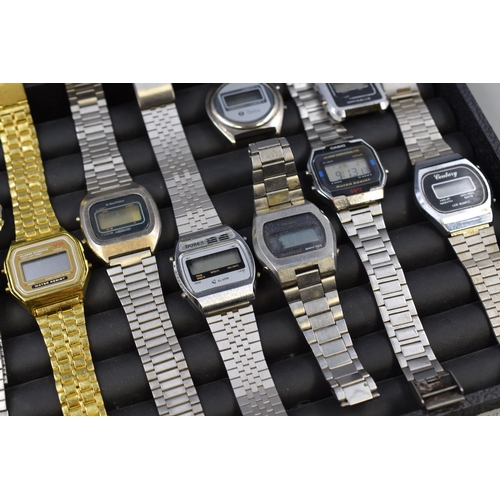 237 - Selection of Digital Watches (Spares or Repairs)