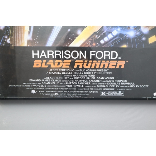 394 - Harrison Ford's Blade Runner Movie Poster Print in Framed and Glazed Mount (28