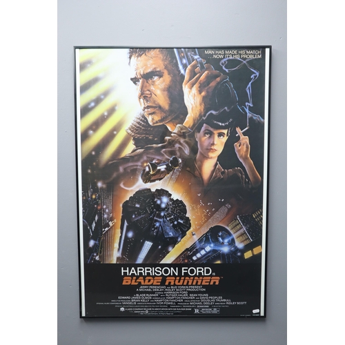 394 - Harrison Ford's Blade Runner Movie Poster Print in Framed and Glazed Mount (28