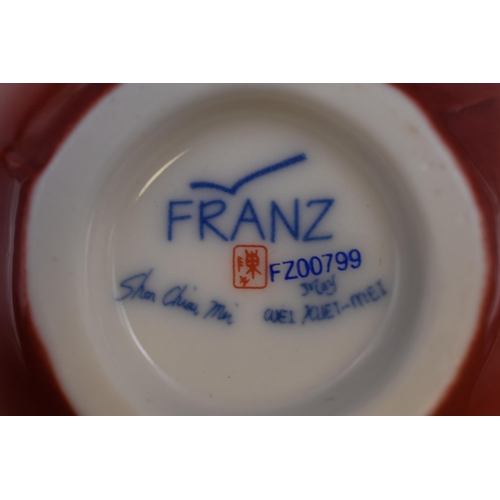 273 - Franz Poppy Cup and Saucer Set