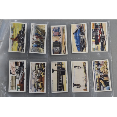 280 - Two Full Sets of 50 Wills Cigarette Cards (Railway & Coronation)