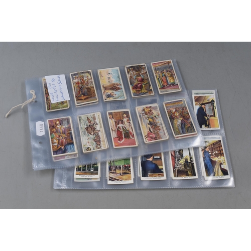 280 - Two Full Sets of 50 Wills Cigarette Cards (Railway & Coronation)