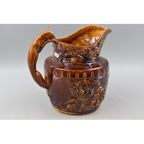 285 - Arthur Wood Hound Handle Jug (9