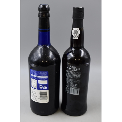 290 - Two Sealed Bottles of Fortified Wine. Includes Armilar Tawny Port (75CL), And Harvey's Bristol Cream... 