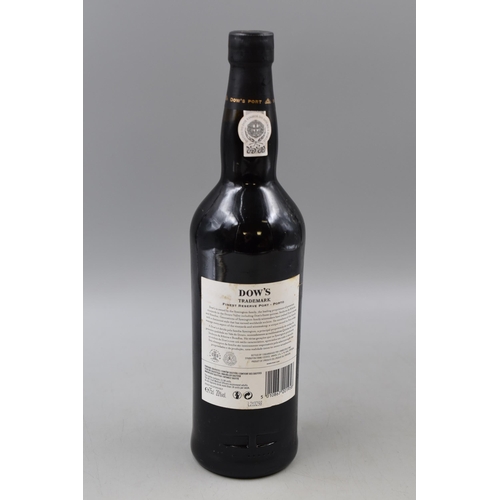 291 - A Bottle of Dow's Trademark Finest Reserve Port, 75CL.