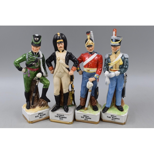 301 - Four European British Napoleonic Figures of Soldiers (8