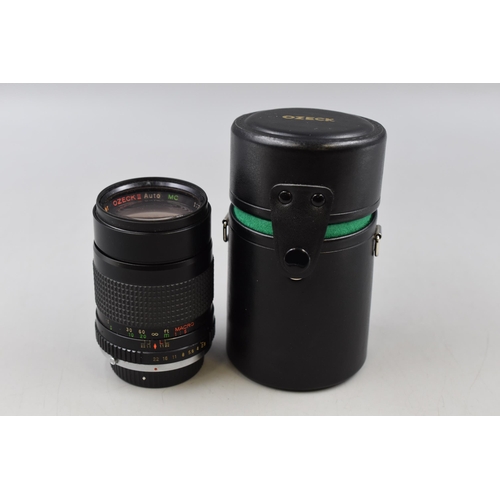 434 - Super Ozeck2 Auto MC 1;2.8 f=135mm Camera lens with storage case