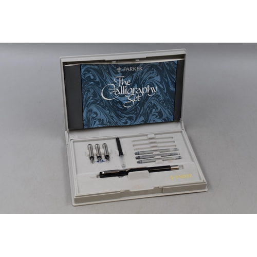 437 - Parker Boxed Calligraphy Set