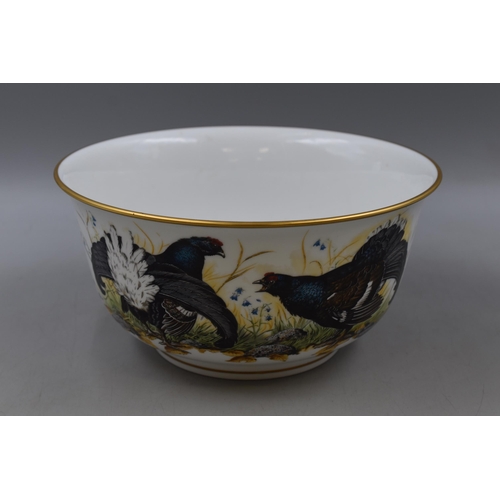 325 - Franklin Porcelain The Game Bird Bowl (10