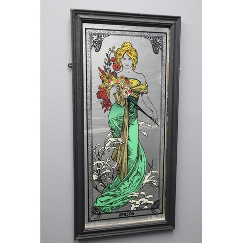 449 - Stunning Set of Art Nouveau Framed 