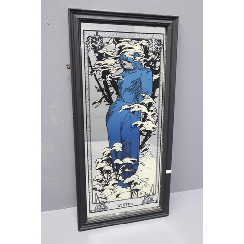 449 - Stunning Set of Art Nouveau Framed 