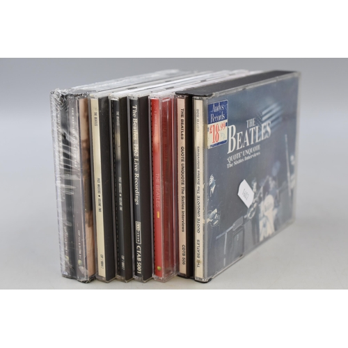 567 - A Selection of Beatles CD's. Includes Past Masters, Live at The BBC, 1962 Live Recordings and More.