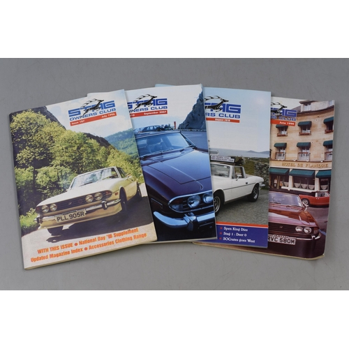 626 - Huge Lot of Triumph Stag Related Magazines, Books and Manuals