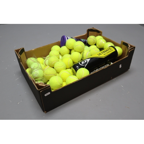 464 - Just A Load of Balls ! Tennis Balls, Some Still In Pack, Majority Appear Unused