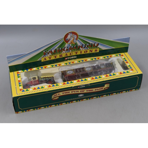 582 - A Boxed Corgi 'Fairground Attractions' Scammell Highwayman Ballast & Caravan (CC10705).