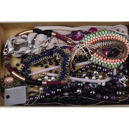 484 - A Selection of Assorted Designer Necklaces.