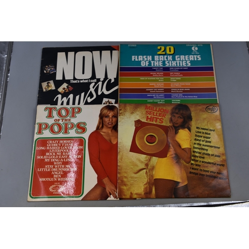 512 - Collection of Pre-Owned Compilation Vinyl LP,s To Include Box Set 'Forever Gold', Now Thats what I c... 