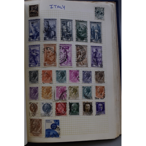 518 - A Selection of Stamp Collecting Items. Includes Book Containing a Selection of Worldwide Stamps, All... 