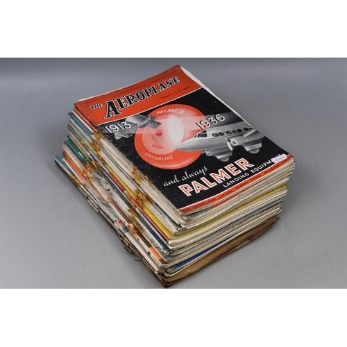 519 - Approx 18 The Aeroplane Magazines Dating From 1936