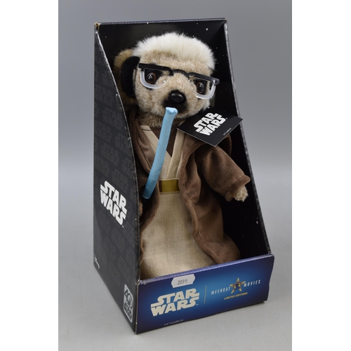 610 - Starwars Collectable Meerkats. Obi-Wan Kenobi and Luke Skywalker