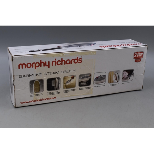 611 - Boxed Morphy Richards Garment Steam Brush