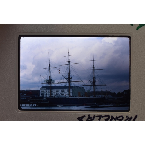 613 - Eight Cases of Mainly 1960s Slides Depicting Ships and Boats (Approx 160)