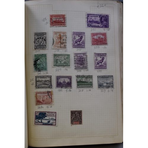 525 - A Well Stocked Vintage Stamp Album of 19th and 20th Century World and Commonwealth Stamps (Commonwea... 