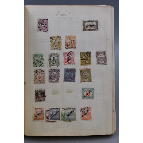 525 - A Well Stocked Vintage Stamp Album of 19th and 20th Century World and Commonwealth Stamps (Commonwea... 