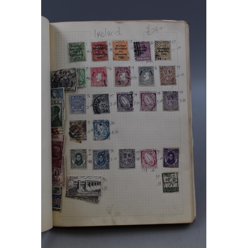 525 - A Well Stocked Vintage Stamp Album of 19th and 20th Century World and Commonwealth Stamps (Commonwea... 