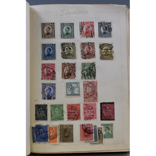 525 - A Well Stocked Vintage Stamp Album of 19th and 20th Century World and Commonwealth Stamps (Commonwea... 