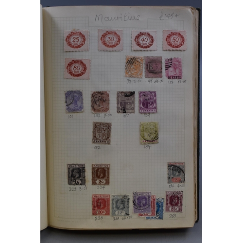 525 - A Well Stocked Vintage Stamp Album of 19th and 20th Century World and Commonwealth Stamps (Commonwea... 