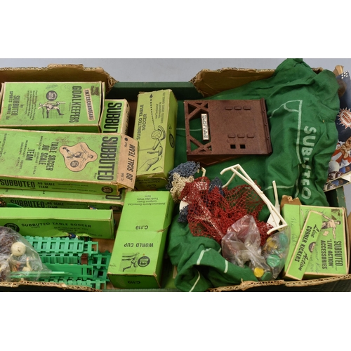 622 - Collection of Original Subbuteo Items To Include Cloth Pitch, Some Teams A/F and Other Subbuteo... 