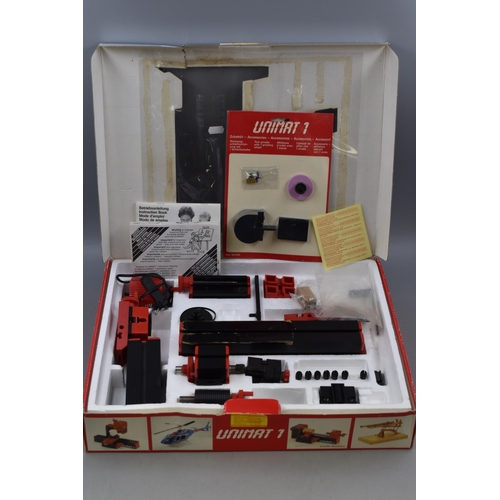 534 - Boxed Unimat Craft / Modellers Multi Power Tool With Boxed Power Supply Unit , Lather, Drill EtcDril... 