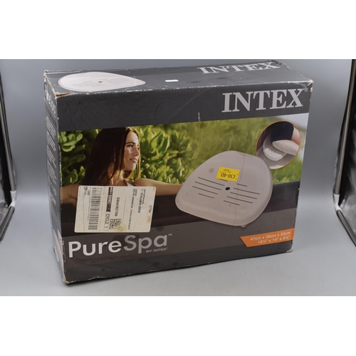 544 - Intex Pure Spa Seat Includes Box