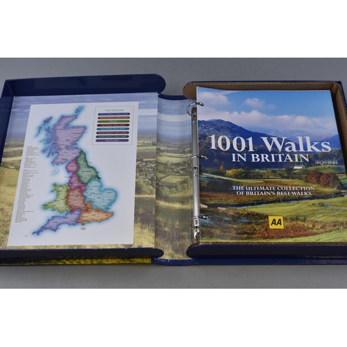 633 - Selection of Books including AA 1001 Walks, George V & Edward VIII, The Model Railways Book, and... 