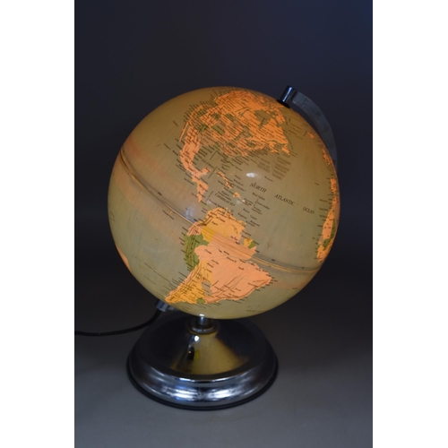 640 - Vintage Legend Illuminated Globe (16