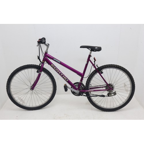 644 - Two Pushbike's to include A Saxon Kontiki Fifteen Speed Mountain Bike, and a Reebok 'Spooked' BMX, T... 