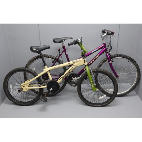 644 - Two Pushbike's to include A Saxon Kontiki Fifteen Speed Mountain Bike, and a Reebok 'Spooked' BMX, T... 