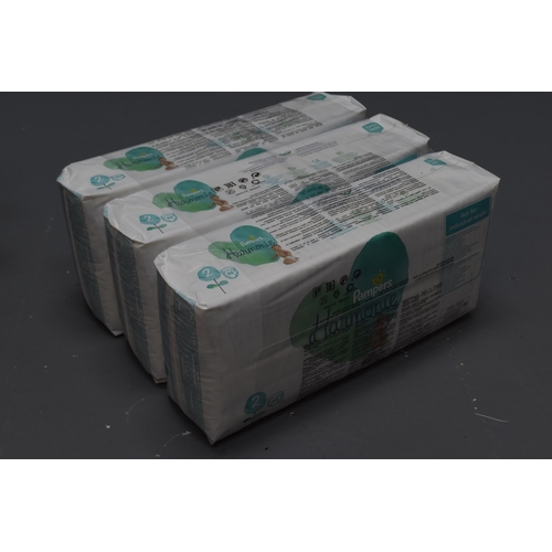 627 - A Box of 132 Pampers Harmonie Size 2 Nappies.